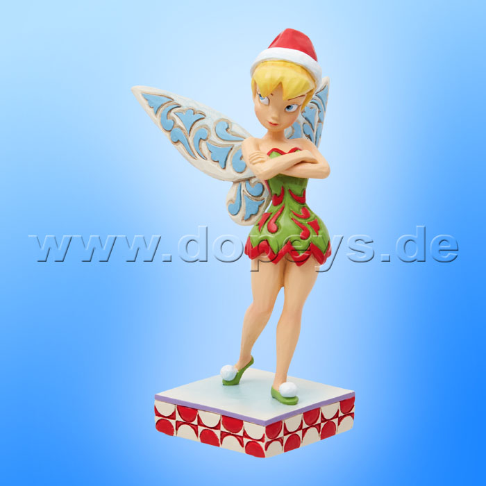 Disney Traditions Figur - Weihnachts-Tinker Bell Personality Pose (Cheeky Christmas Pixie) von Jim Shore 6013063