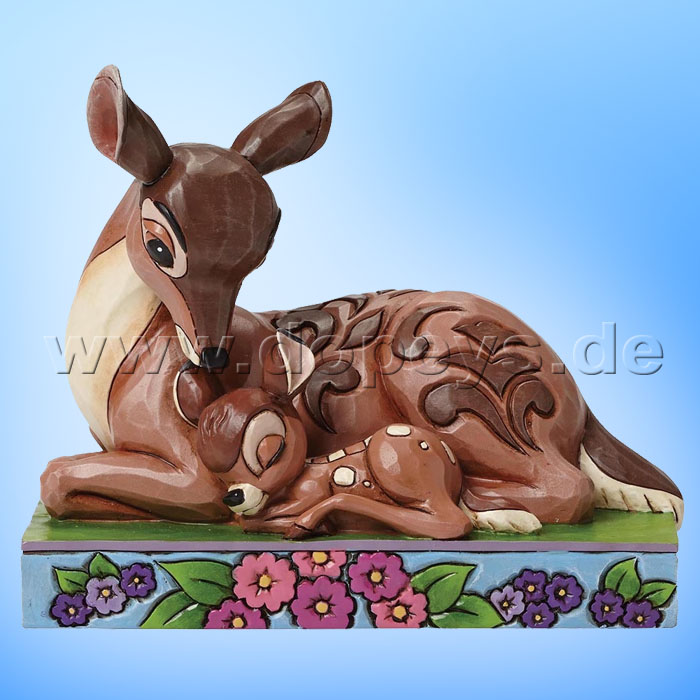 Disney Traditions / Jim Shore Figur von Enesco. "Sleep Tight Young Prince (Bambi schlafend mit Mutter)" 4049640.