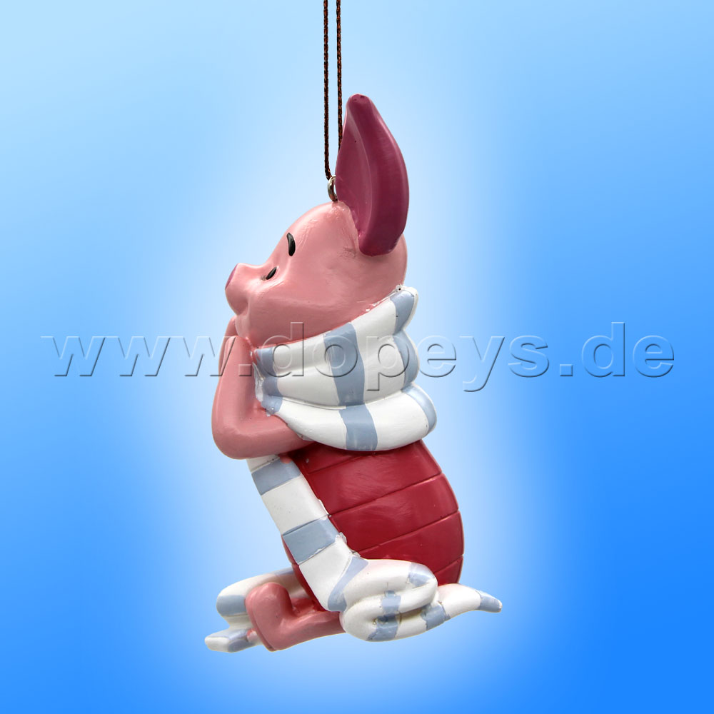 Kurt S. Adler - Disney "Piglet with Scarf" Winnie Pooh Hanging Ornament DN35032