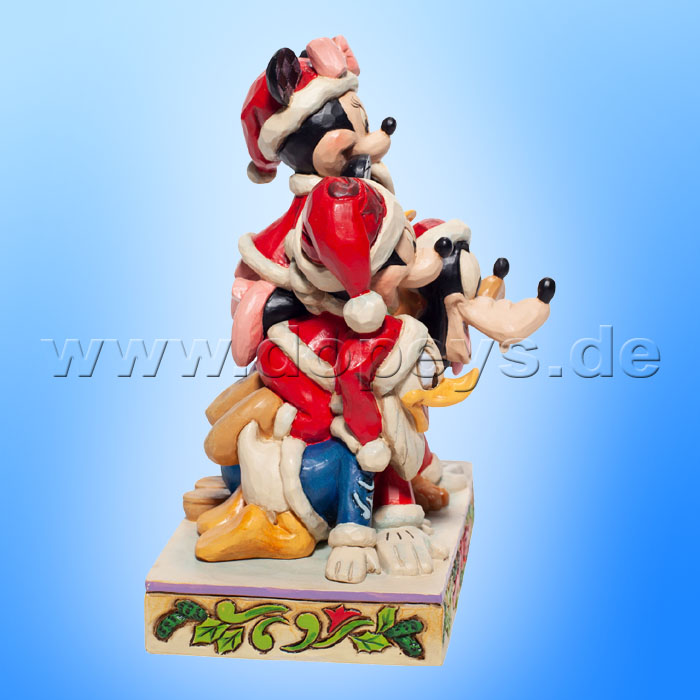 Disney Traditions - Piled High with Holiday Cheer (Mickey & Freunde als Weihnachtspyramide) von Jim Shore 6007063
