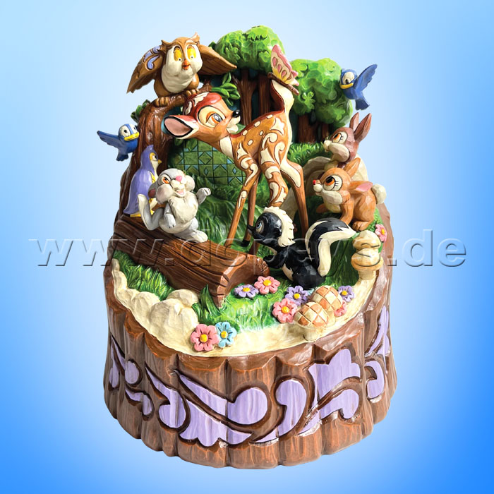 Disney Traditions - Forest Friends (Bambi Carved by Heart) figurine by Jim Shore 6010086