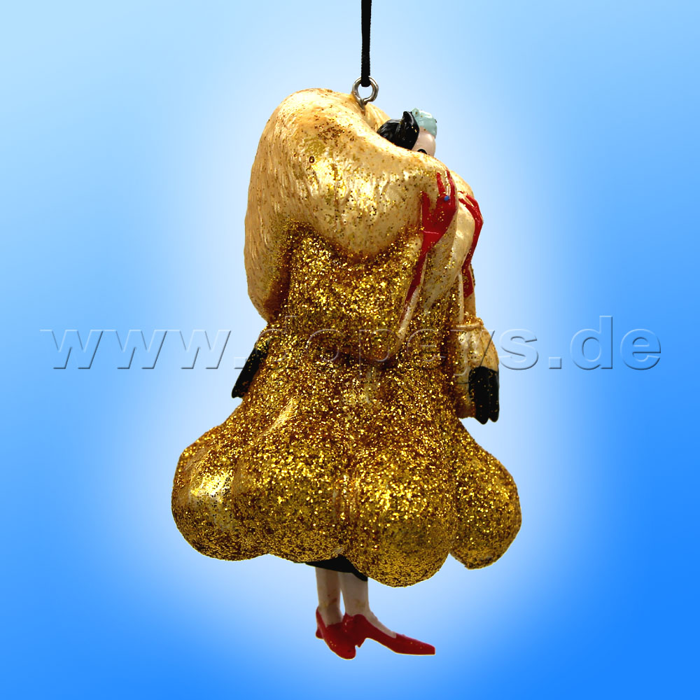 Kurt S. Adler - Disney "101 Christmas Days" Villain Cruella de Vil Hanging Ornament DN41005