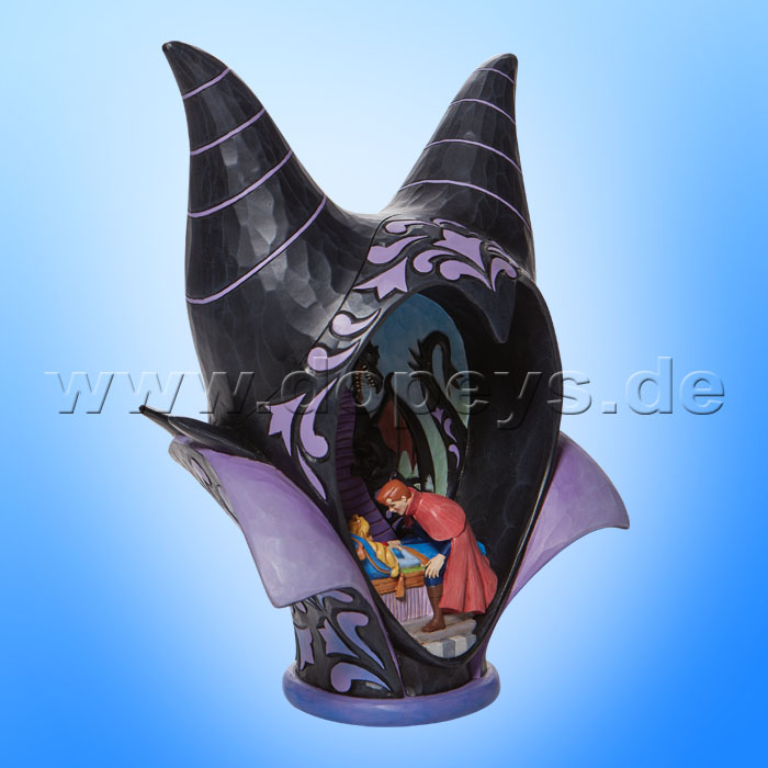 Disney Traditions - True Loves Kiss (Maleficent Diorama Kopfschmuck) von Jim Shore 6008996