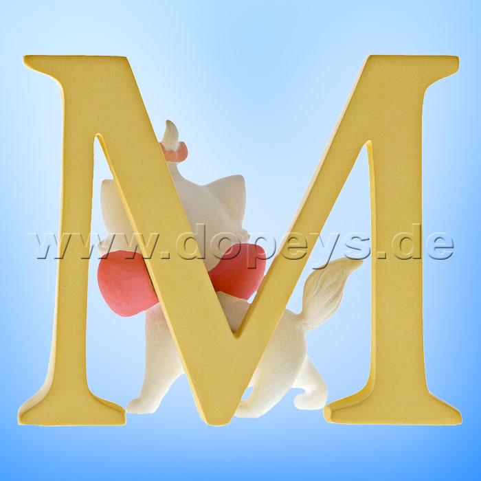 Enchanting Disney Collection - Buchstabe "M" - Marie Figur von Enesco A29558