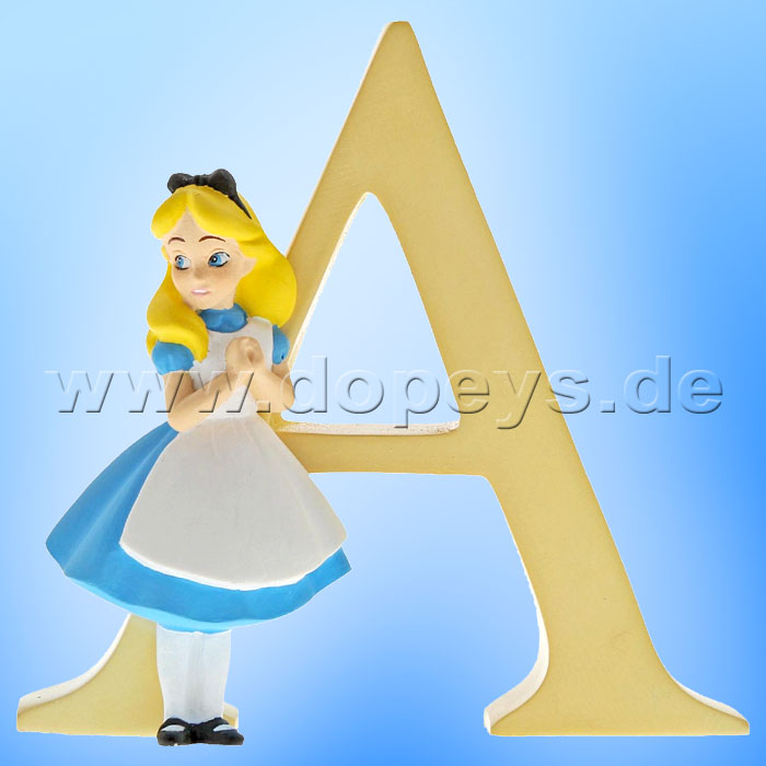 Enchanting Disney Collection - Buchstabe "A" Alice im Wunderland Figur von Enesco A29546