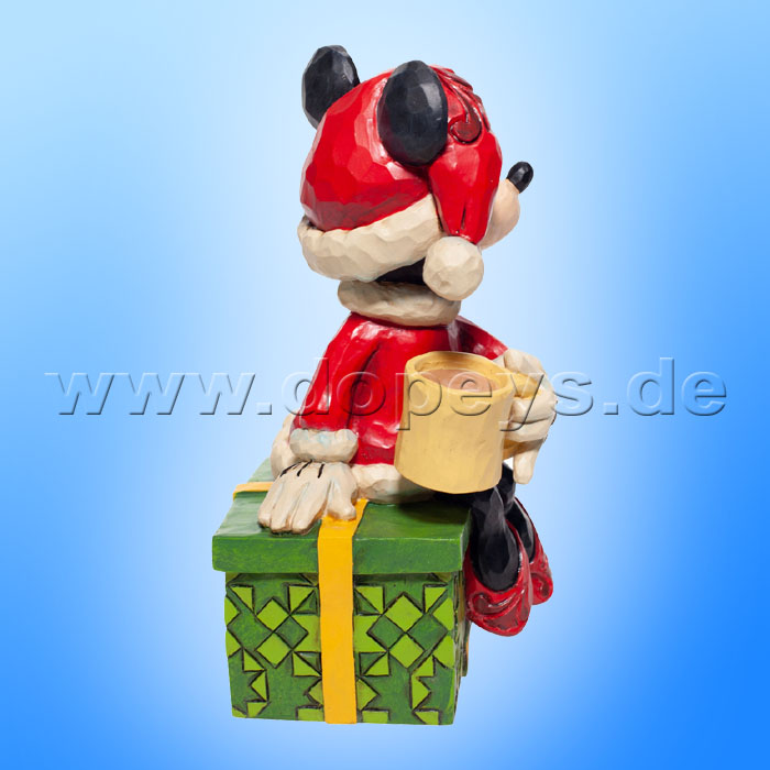 Disney Traditions - Chocolate Delight (Minnie als Weihnachtsfrau mit heißer Schokolade) von Jim Shore 6007069