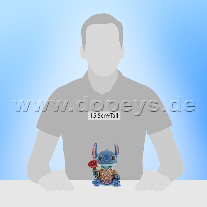 Disney Traditions - Clueless Casanova (Stitch Valentine) by Jim Shore 6001280