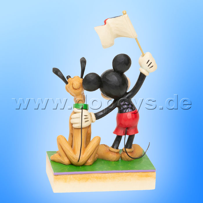 A Banner Day (Mickey & Pluto als Patrioten) Figur von Disney Traditions / Jim Shore - Enesco 6005975