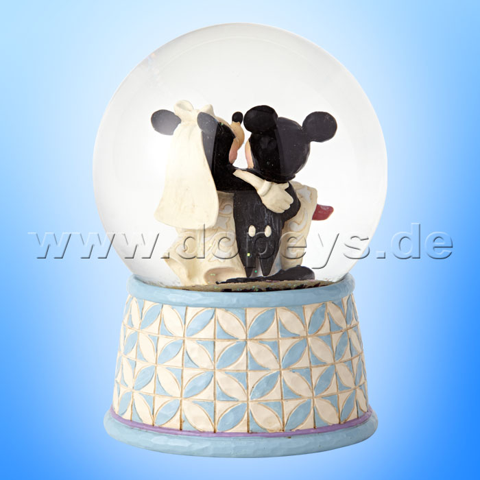 Disney Traditions - Happily Ever After (Mickey & Minnie Wedding Waterball) figurine by Jim Shore 4059185