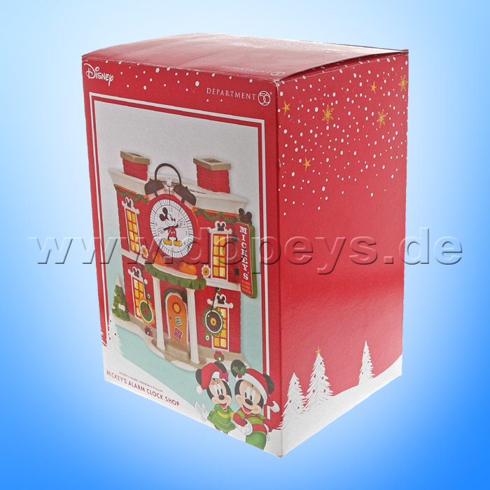 Disney Village - Mickey's Weihnachts-Wecker Shop A30082