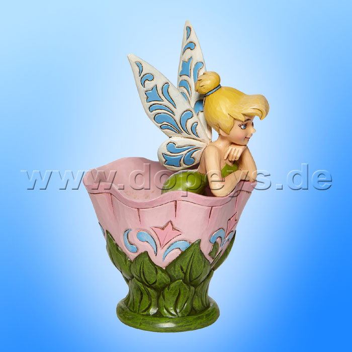 Disney Traditions - A Spot of Tink (Tinker Bell Sitting in Flower Cup) figurine by Jim Shore 6008076