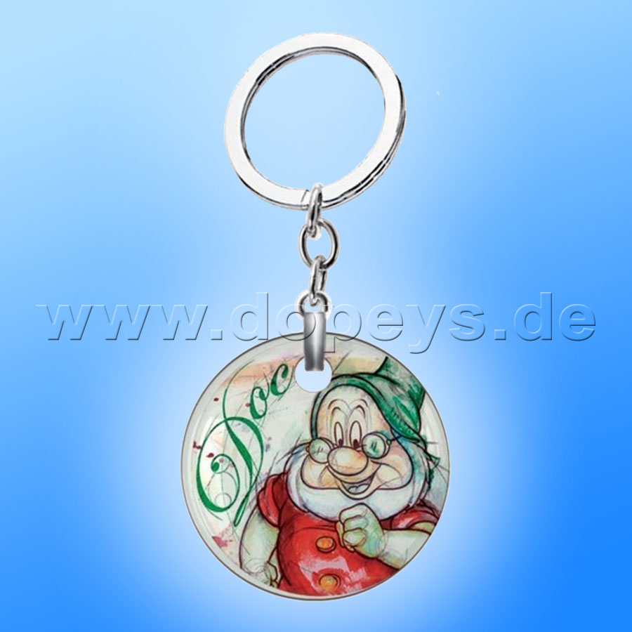 Disney Schlüsselanhänger / Sammel-Anhänger 7 Zwerge "Chef" im italienischen Design PWS85T/DO