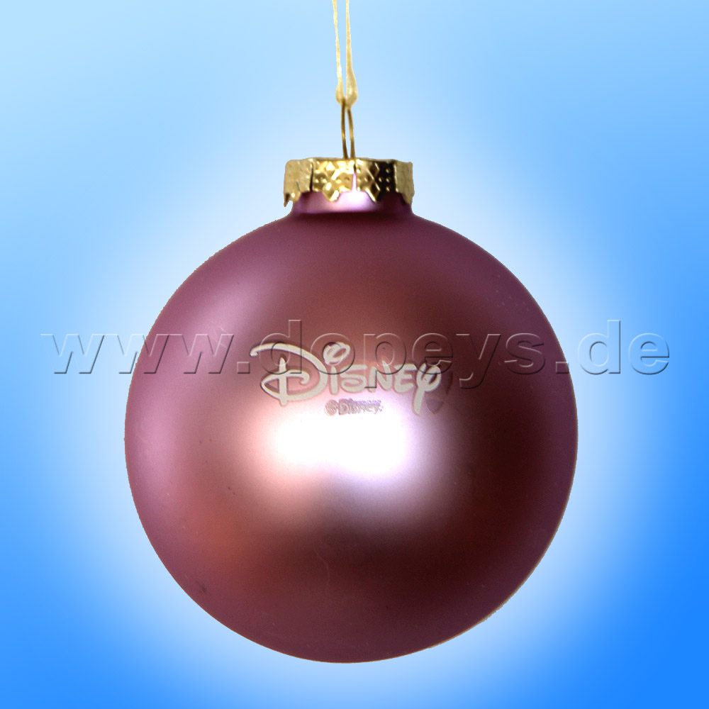 Kurt S. Adler - Princess "Rapunzel Silhouette" Christmas Bauble purple DN01006-B