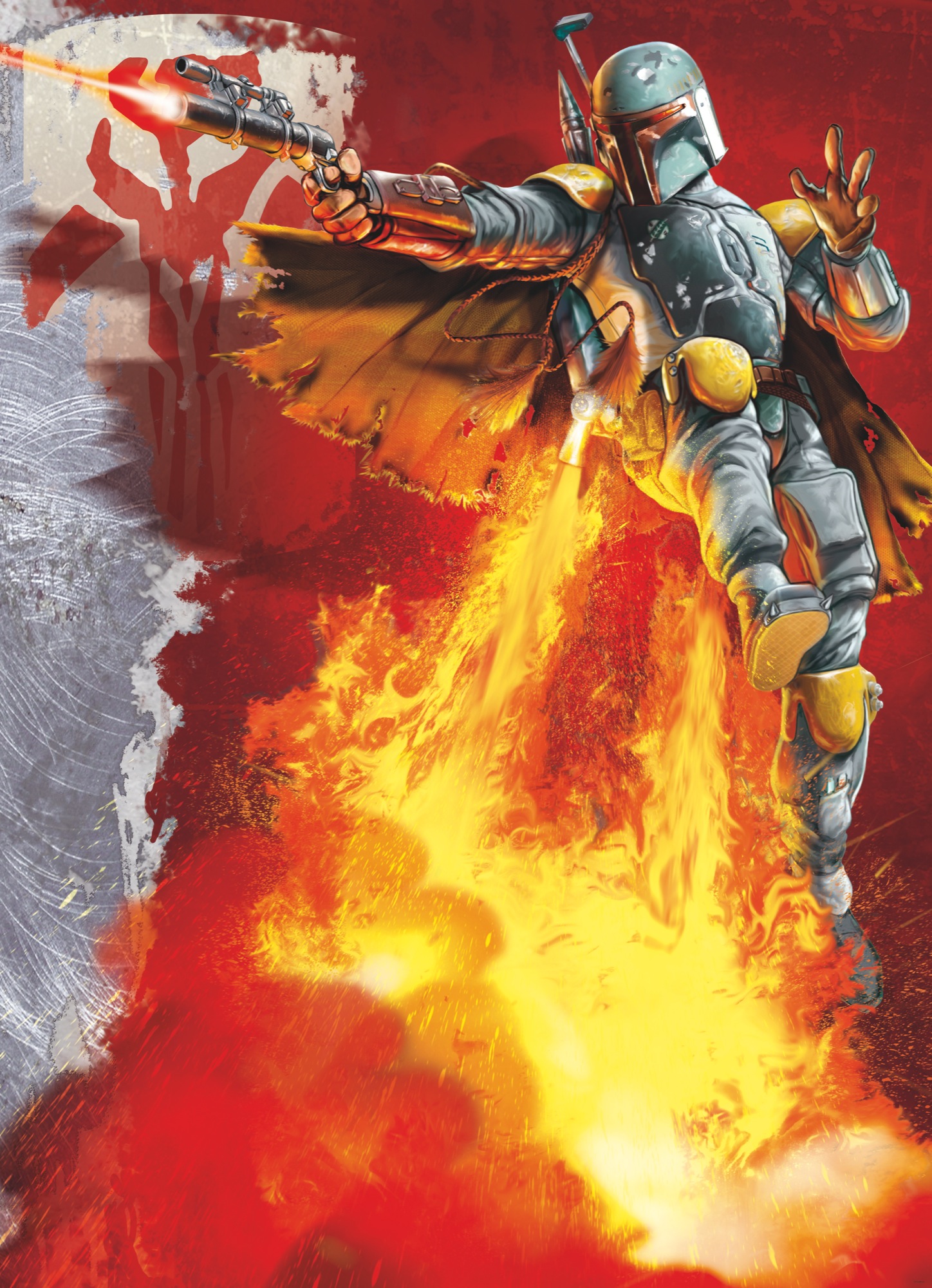 Star Wars Fototapete "Star Wars Boba Fett"