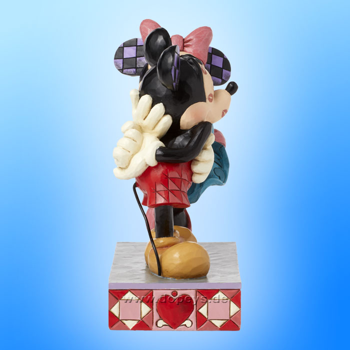 Minnie gibt Mickey einen Kuss Figur - Disney Traditions "Hugs & Kisses" von Jim Shore Enesco 6016327