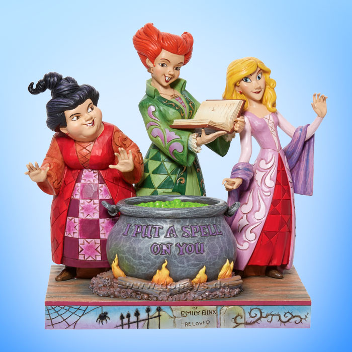Disney Traditions Figur - Hocus Pocus, die Sanderson Schwestern (I Put A Spell On You) von Jim Shore 6011939
