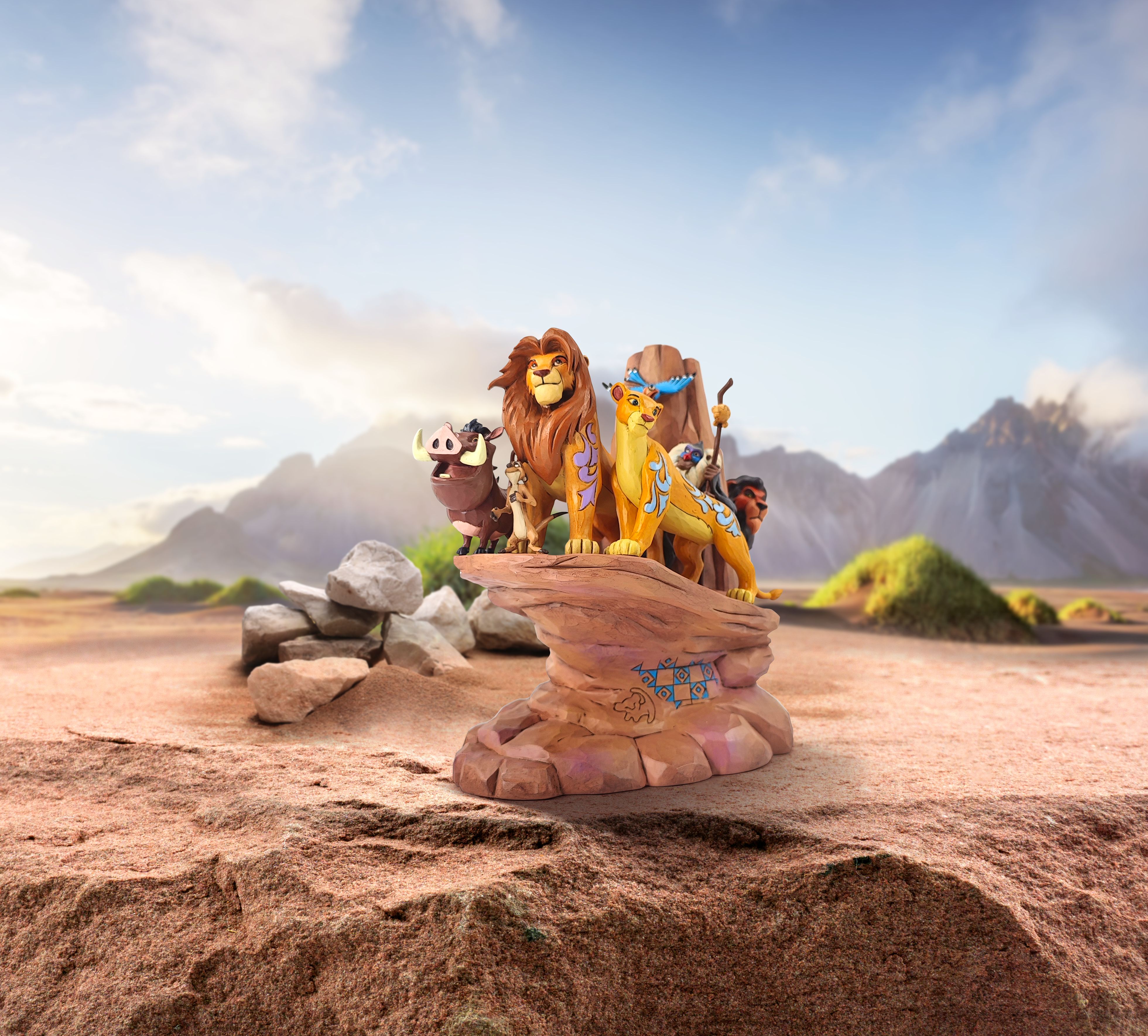 Disney Traditions - Lion King Carved in Stone (Pride Rock) figurine by Jim Shore 6014329