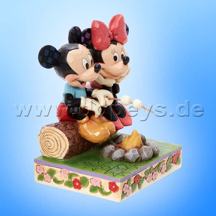 Disney Traditions Figur - Mickey & Minnie am Lagerfeuer (Sweetheart Campfire) von Jim Shore 6011938