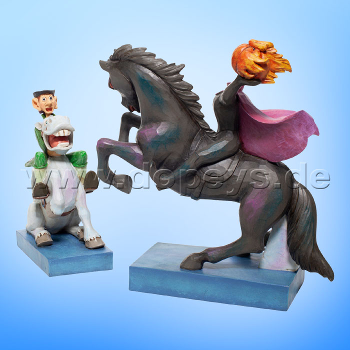 Disney Traditions - Heads Up, Ichabod! (Der kopflose Reiter & Ichabod) von Jim Shore 6007059