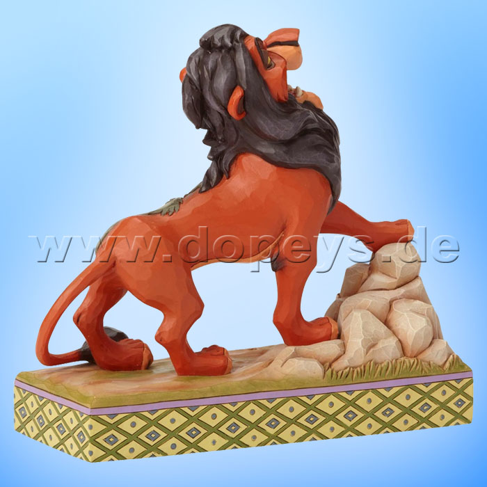 Preening Predator (Bösewicht Scar) Figur von Disney Traditions / Jim Shore - Enesco 6001268