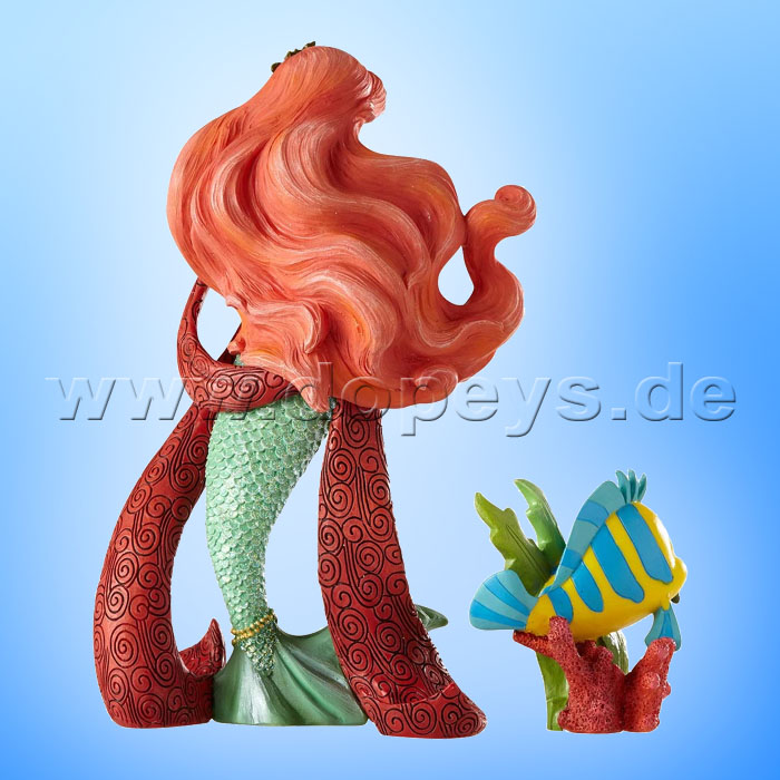 Disney Showcase Collection von Enesco "Weihnachts-Arielle & Fabius" Figur Set 6000818 Couture de Force