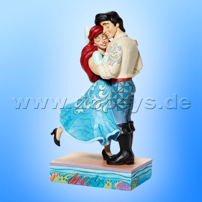 Disney Traditions Figur - Arielle & Prinz Eric Umarmung (Two World's United) von Jim Shore 6013070