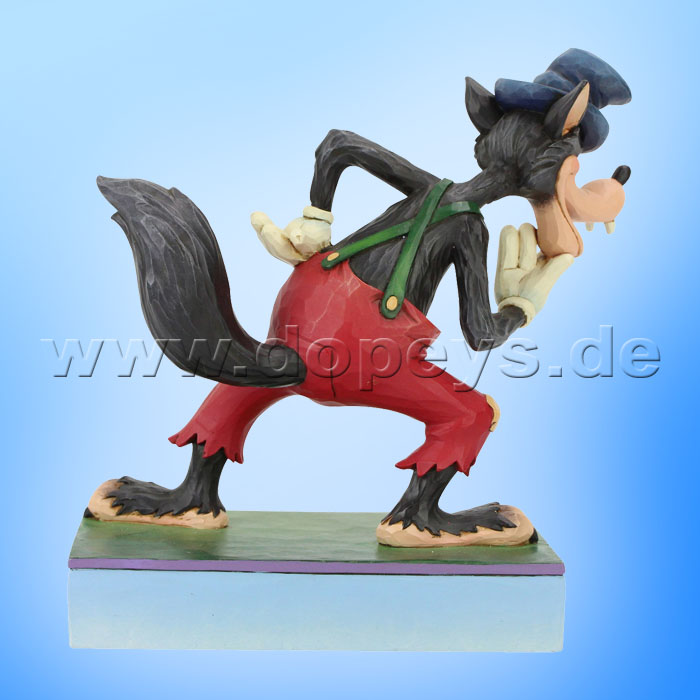 I'll Huff and I'll Puff! (Der große böse Wolf) Figur von Disney Traditions / Jim Shore - Enesco 6005973