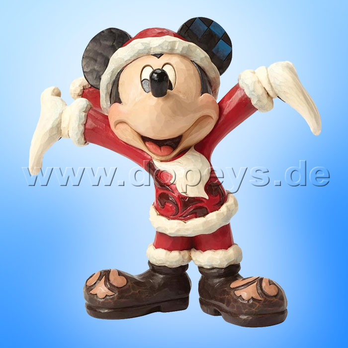 Disney Traditions / Jim Shore figurine from Enesco "Christmas Cheer (Santa Mickey)" 4046016.