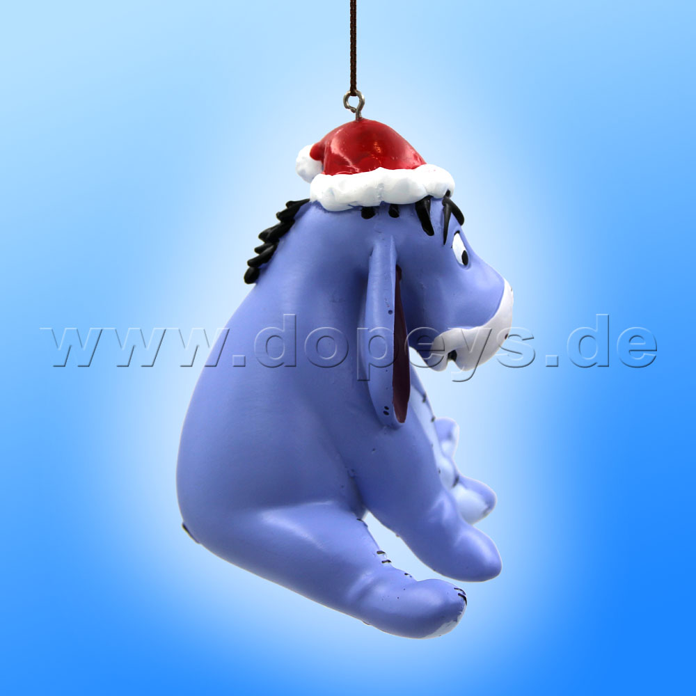 Kurt S. Adler - Disney "Eeyore with Santa Hat" Winnie Pooh Hanging Ornament DN35033