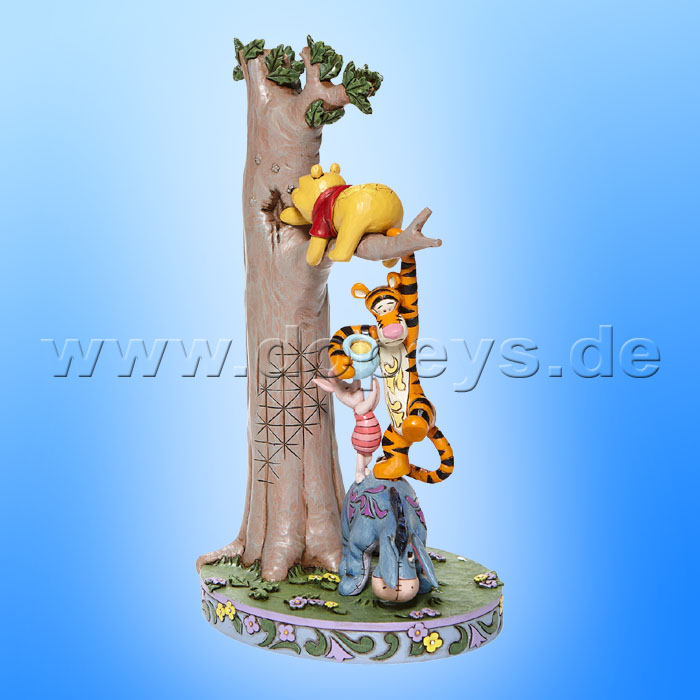Disney Traditions - Hundred Acre Caper (Winnie Puuh und Freunde am Baum) von Jim Shore 6008072
