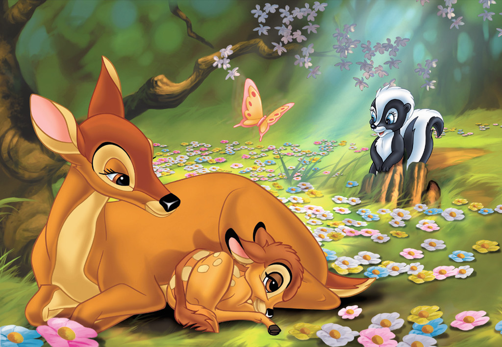 Disney Puzzles "Mein Freund Bambi" von Ravensburger 08852