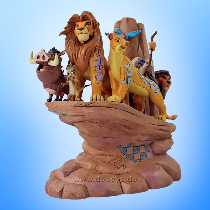 Disney Traditions - Lion King Carved in Stone (Pride Rock) figurine by Jim Shore 6014329