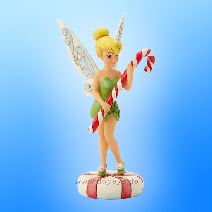 Disney Traditions Figur - Tinker Bell mit Zuckerstange (Peppermint Pixie) von Jim Shore 6016887