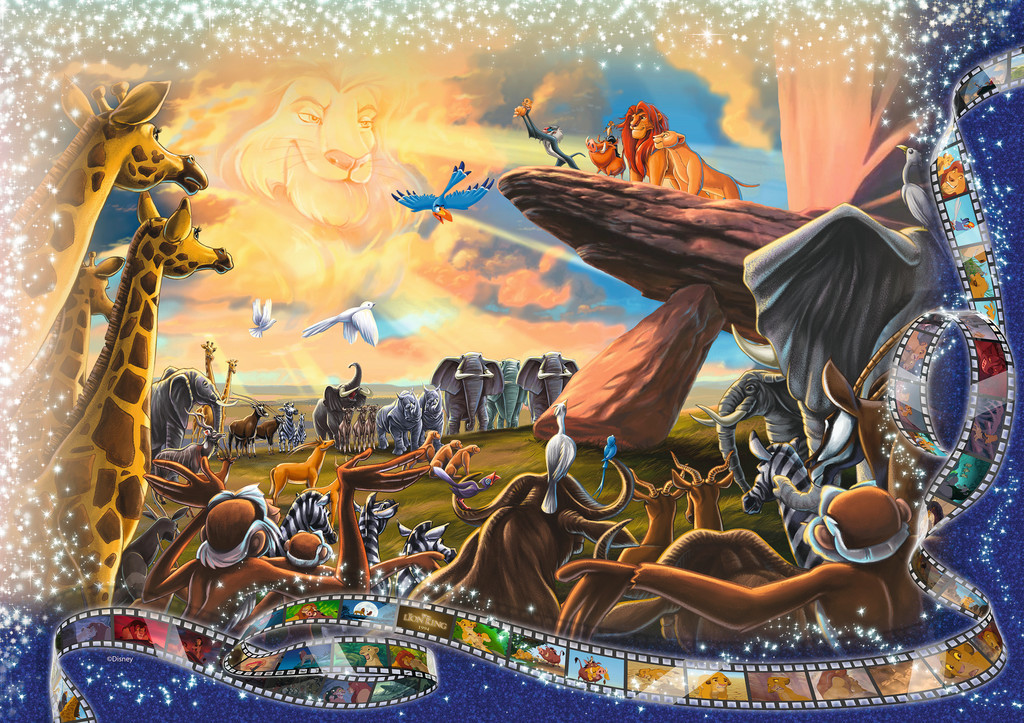 Disney Puzzle "Unvergessliche Disney Momente" von Ravensburger 17826
