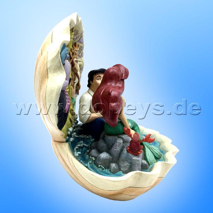 Seashell Scenario (Arielle, die Meerjungfrau Muschel-Szene) Figur von Disney Traditions / Jim Shore - Enesco 6005956