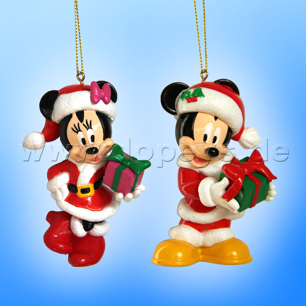Kurt S. Adler - Disney "Minnie als Weihnachtsfrau" Weihnachtsbaumanhänger / Ornament DN02001-M