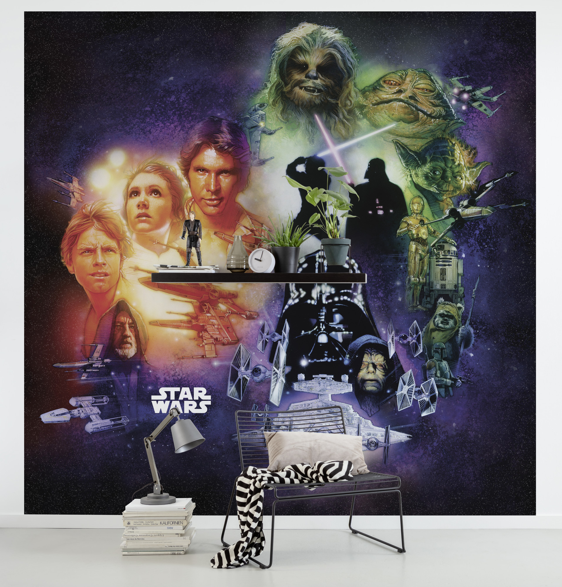 Star Wars Vlies Fototapete "Star Wars Classic Poster Collage"