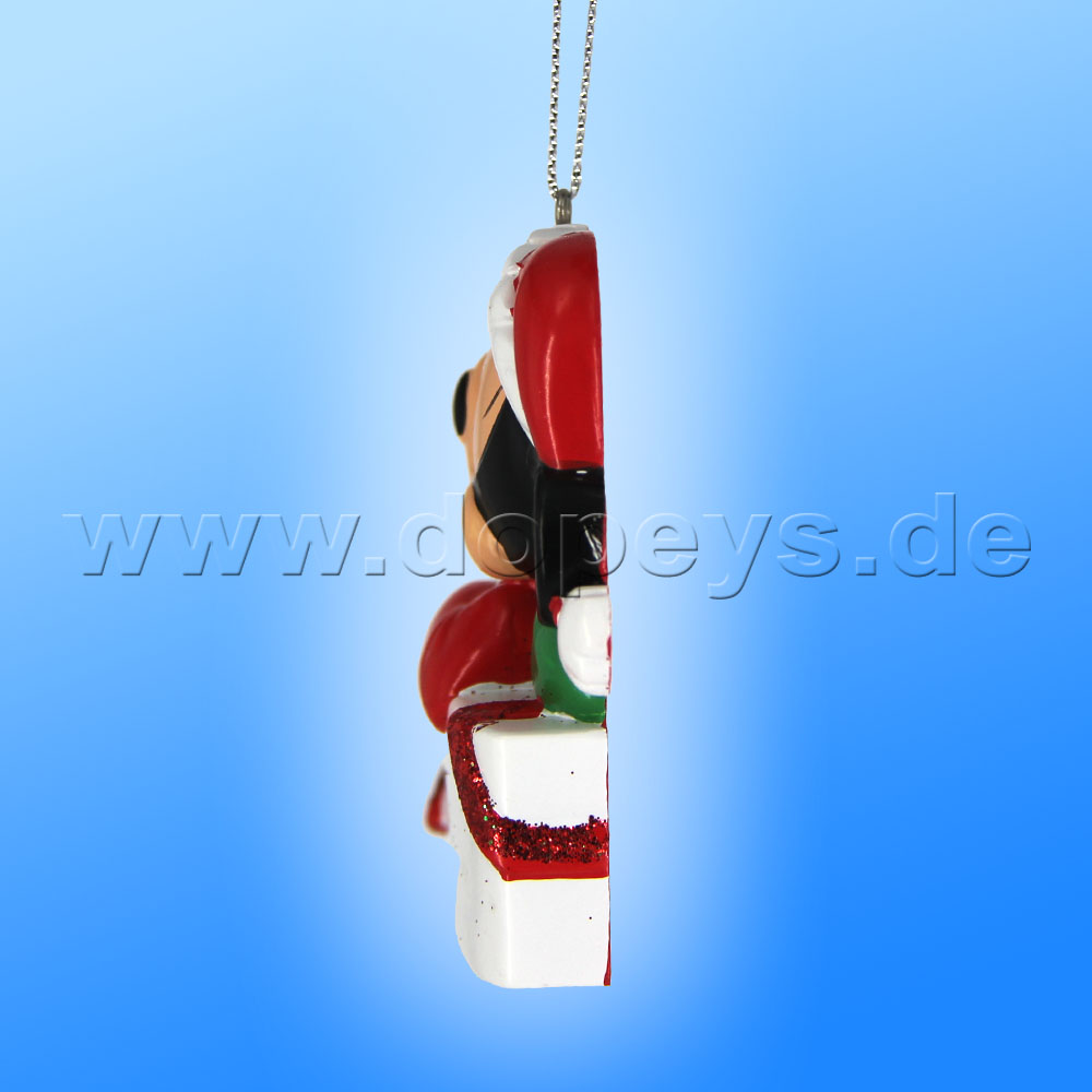 Kurt S. Adler - Disney "Weihnachtsmann Mickey Maus" Relief Weihnachtsanhänger / Ornament DN02002-MM