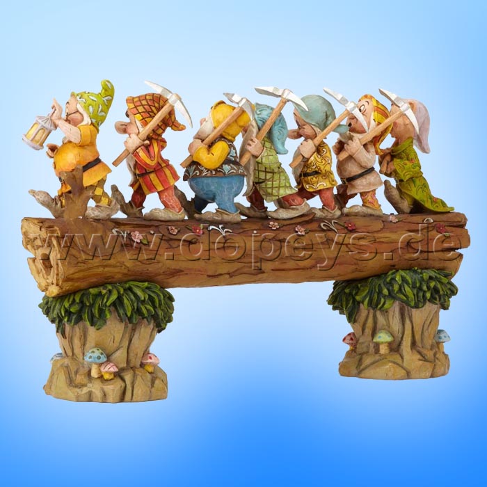 Disney Traditions / Jim Shore figurine from Enesco "Homeward Bound (Seven Dwarfs Figurine)" 4005434