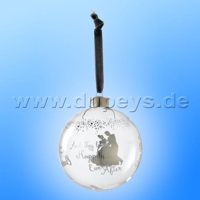 Disney Enchanting Collection - Cinderella Hochzeits-Weihnachtsbaumkugel A29528