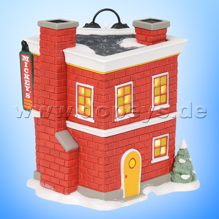 Disney Village - Mickey's Weihnachts-Wecker Shop A30082