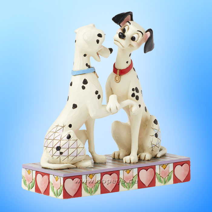 Disney Traditions - Dalmations Pongo & Perdita (101 Ways to Love You) figurine by Jim Shore 6016331