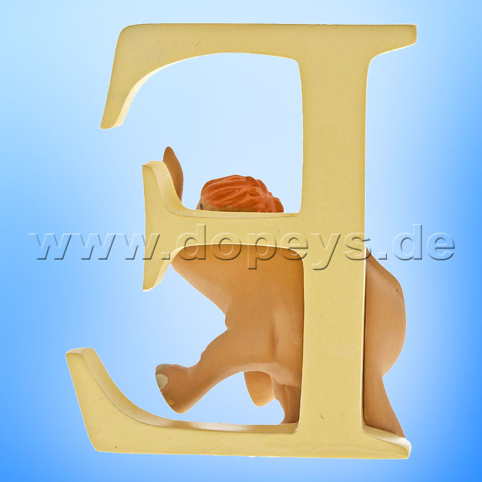 Enchanting Disney Collection - Buchstabe "E" - Baby Elefant Hathi Jr. Figur von Enesco A29550