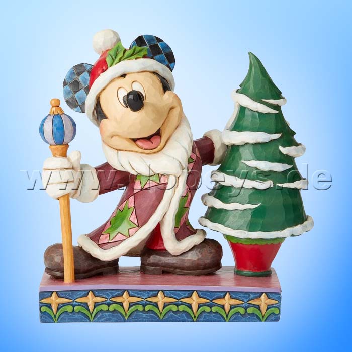 Jolly Ol’ St. Mick (Mickey Maus als Weihnachtsmann) Figur von Disney Traditions / Jim Shore - Enesco 6002831