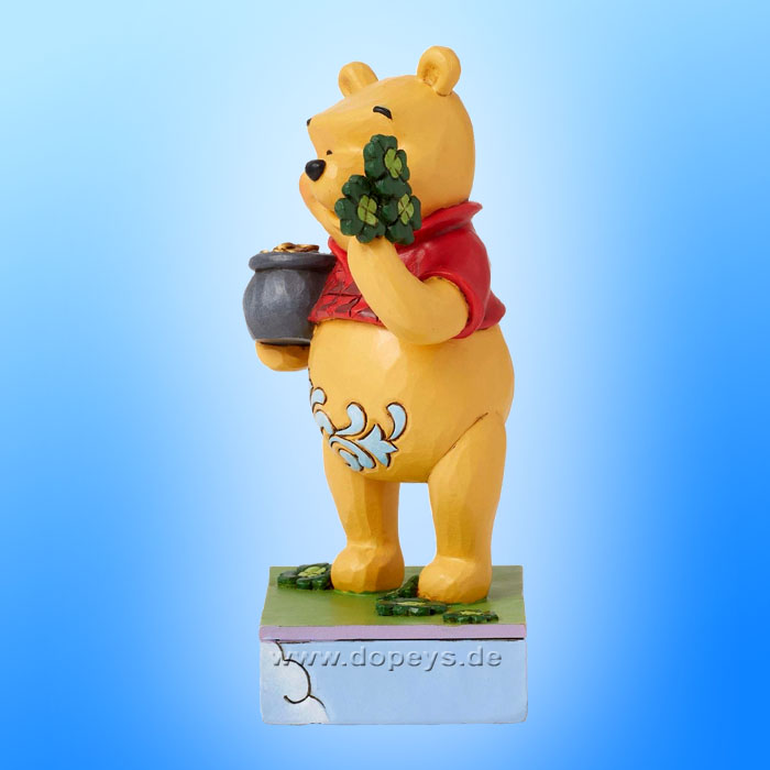 Disney Traditions Figur - Winnie Puuh mit Kleeblatt (Lucky Ol' Bear) von Jim Shore 6016335