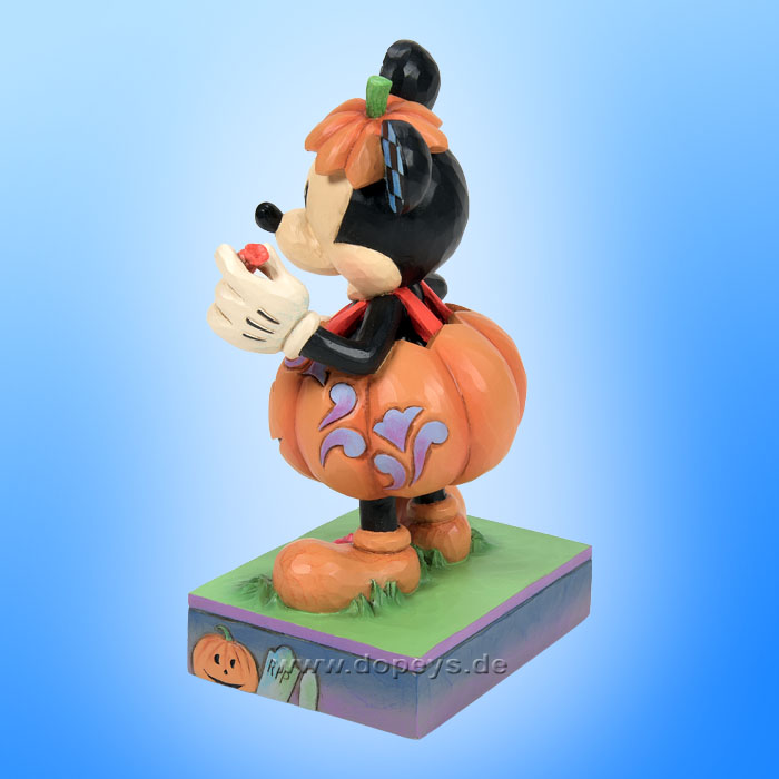Disney Traditions - Mickey Mouse in Pumpkin Costume (Mick-O-Lantern) figurine by Jim Shore 6014353
