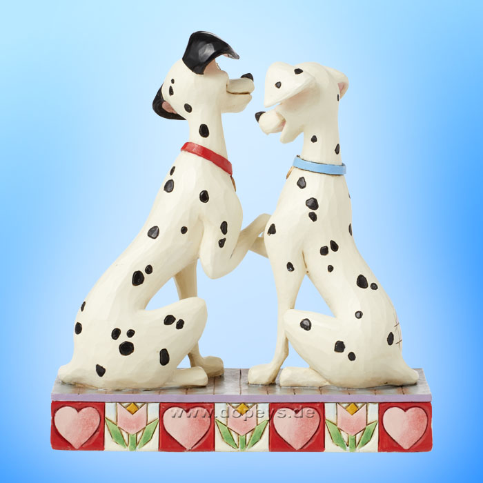 Disney Traditions - Dalmations Pongo & Perdita (101 Ways to Love You) figurine by Jim Shore 6016331