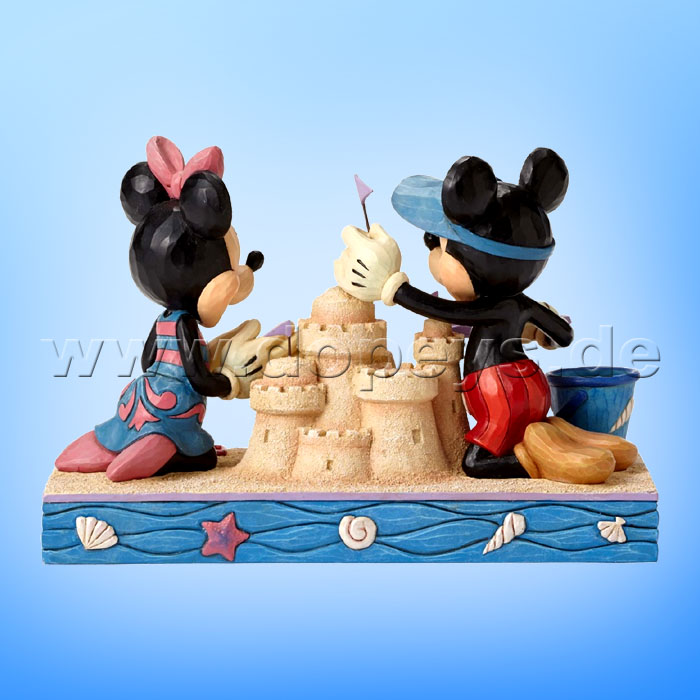 Disney Traditions / Jim Shore figurine from Enesco "Seaside Sweethearts (Mickey & Minnie Mouse Figurine)" 4050413.