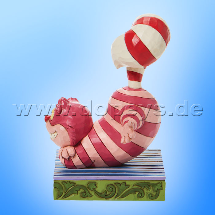 Disney Traditions - Candy Cane Cheer (Christmas Cheshire Cat with Candy Cane Tail) figurine by Jim Shore 6008984