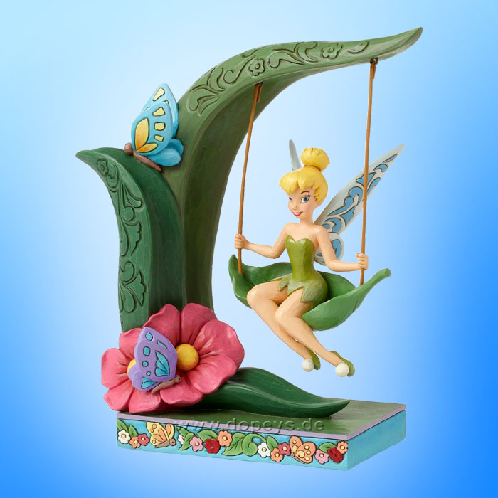 Disney Traditions Figur - Tinkerbell auf einer Schaukel (Suspended in Springtime Magic) von Jim Shore 6016336